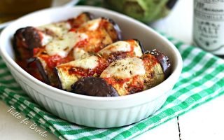 INVOLTINI DI MELANZANE ALLA PIZZAIOLA