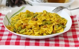 PASTA AGLI ASPARAGI E PANCETTA