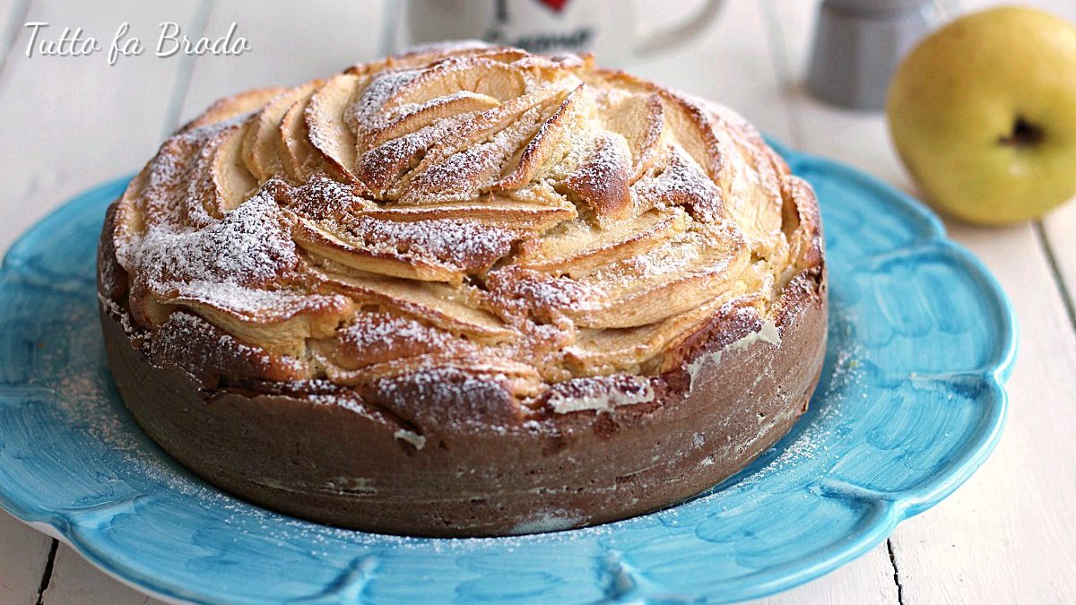 Torta Al Mascarpone E Mele Bimby Tutto Fa Brodo In Cucina