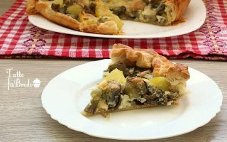 TORTA SALATA AI CARCIOFI E PATATE