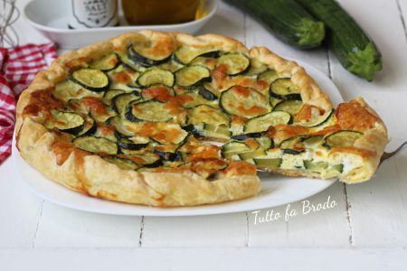 TORTA SALATA ALLE ZUCCHINE