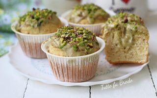 muffin al pistacchio