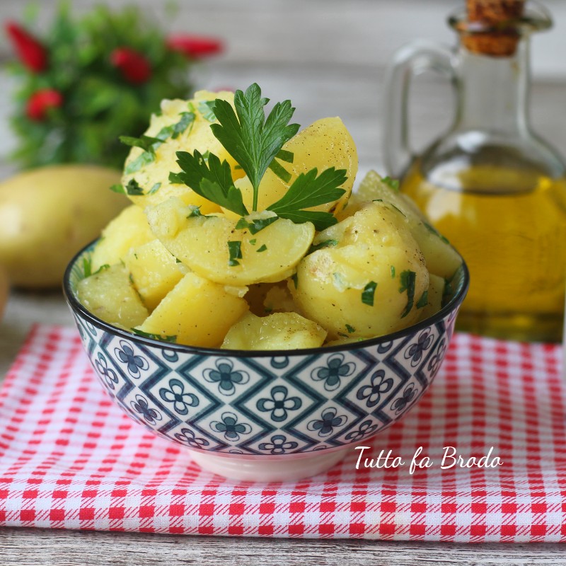insalata fredda di patate