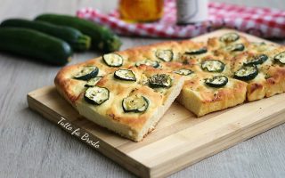 FOCACCIA CON ZUCCHINE E PATATE