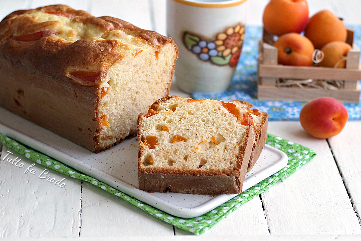 PLUMCAKE ALLO YOGURT E ALBICOCCHE