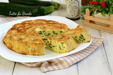 RICETTA TORTINO DI ZUCCHINE AL FORNO