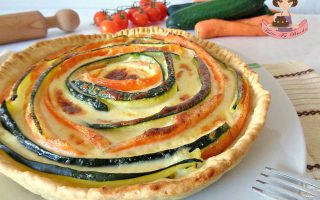 TORTA SALATA ALLE CAROTE E ZUCCHINE