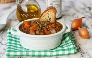 ZUPPA DI LENTICCHIE CON ZUCCA