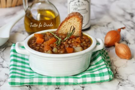 ZUPPA DI LENTICCHIE CON ZUCCA