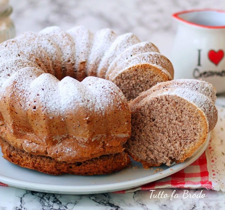 Ciambella Integrale Alle Noci Morbida Senza Burro Tutto Fa Brodo In Cucina