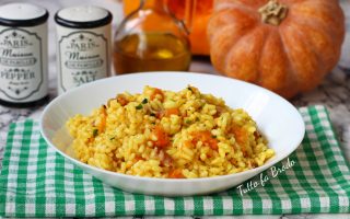 RISOTTO ALLA ZUCCA E SPECK