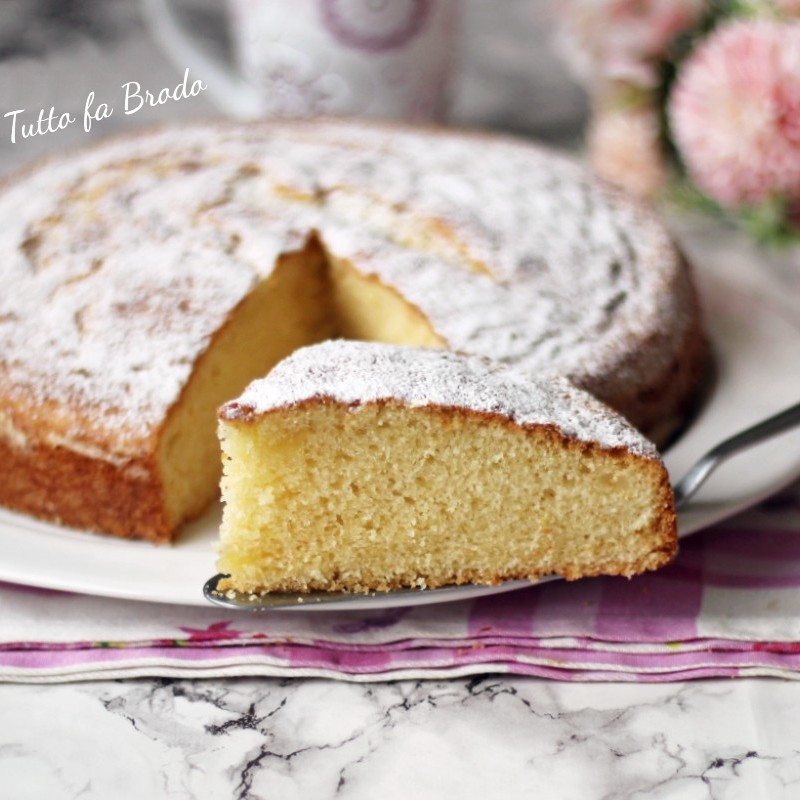 Torta Panarello Alle Mandorle Senza Lattosio Tutto Fa Brodo In Cucina