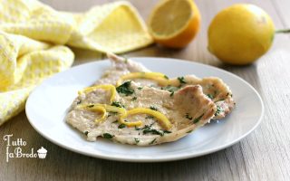 SCALOPPINE DI VITELLO AL LIMONE