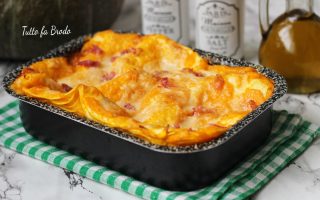 LASAGNE ALLA ZUCCA E PANCETTA