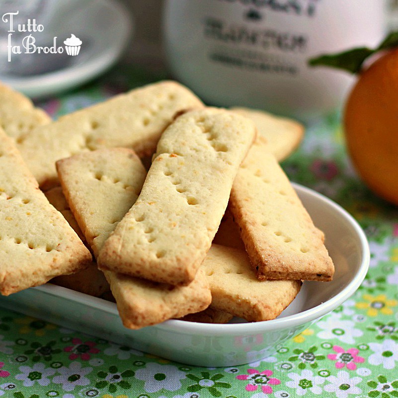 BISCOTTI SCOZZESI SCOTTISH SHORTBREAD al mandarino Tutto fa Brodo in