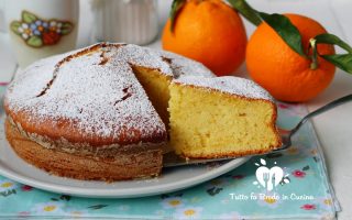 TORTA NUVOLA ALL'ARANCIA