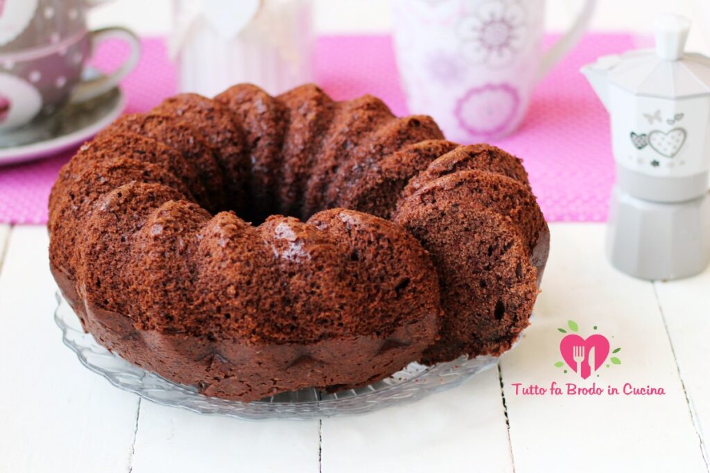 Ciambella Al Cacao Morbidissima Tutto Fa Brodo In Cucina