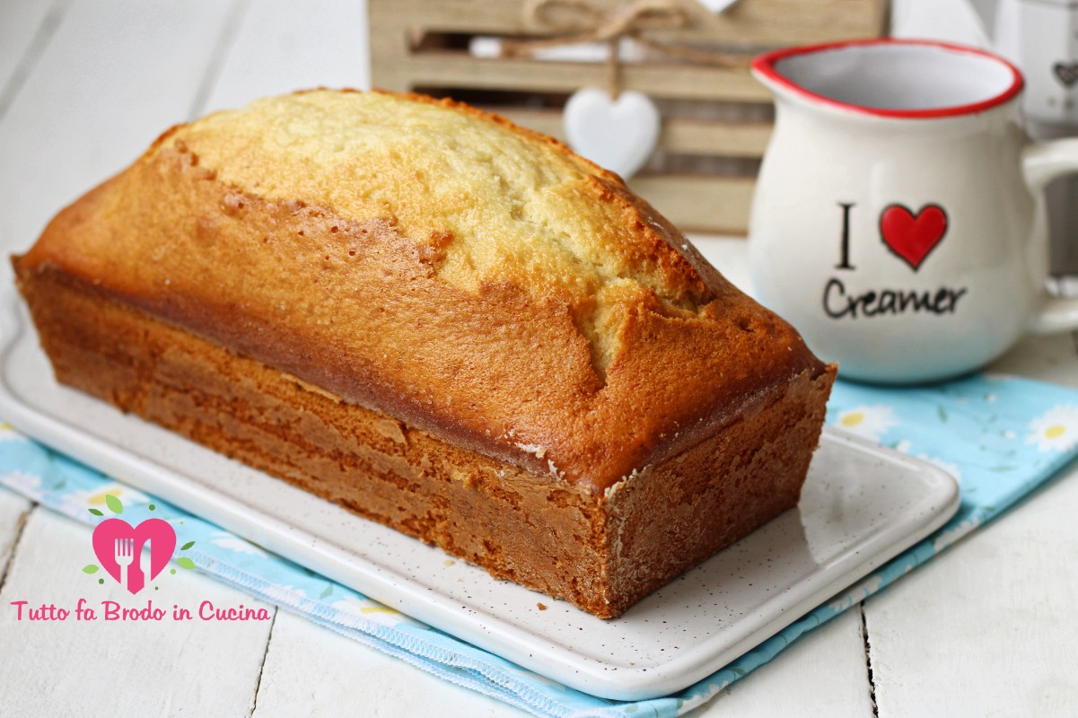 Plumcake Al Latte Soffice Tutto Fa Brodo In Cucina