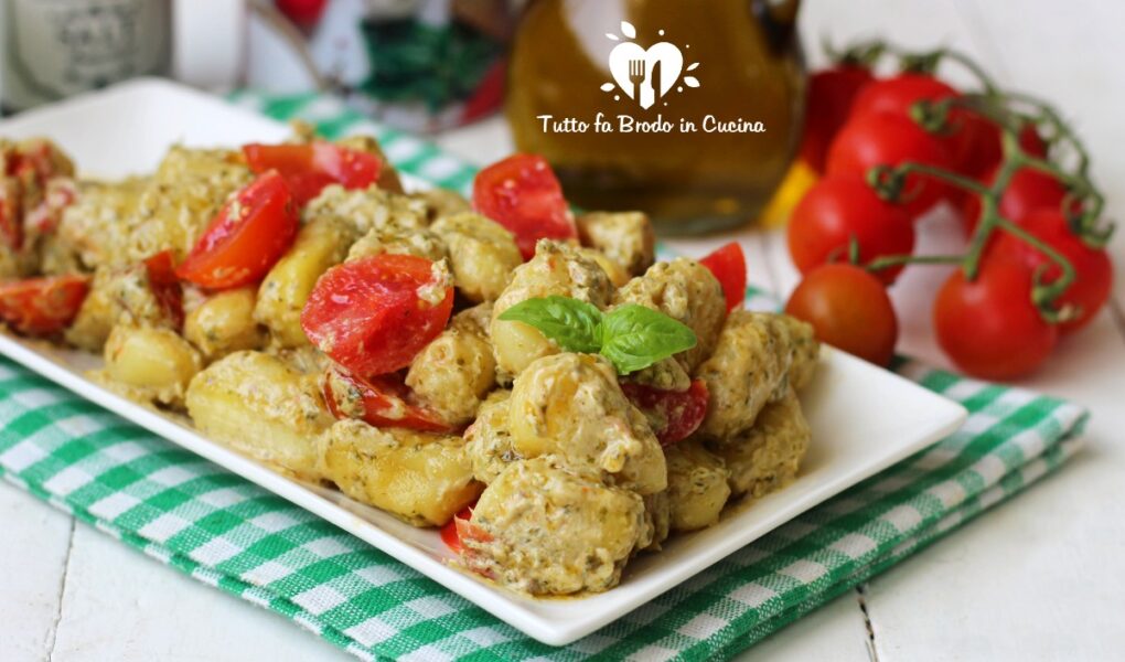 GNOCCHI DI PATATE CON PESTO PHILADELPHIA