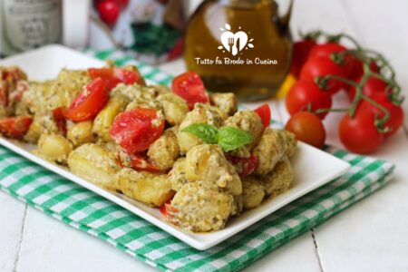 GNOCCHI DI PATATE CON PESTO PHILADELPHIA