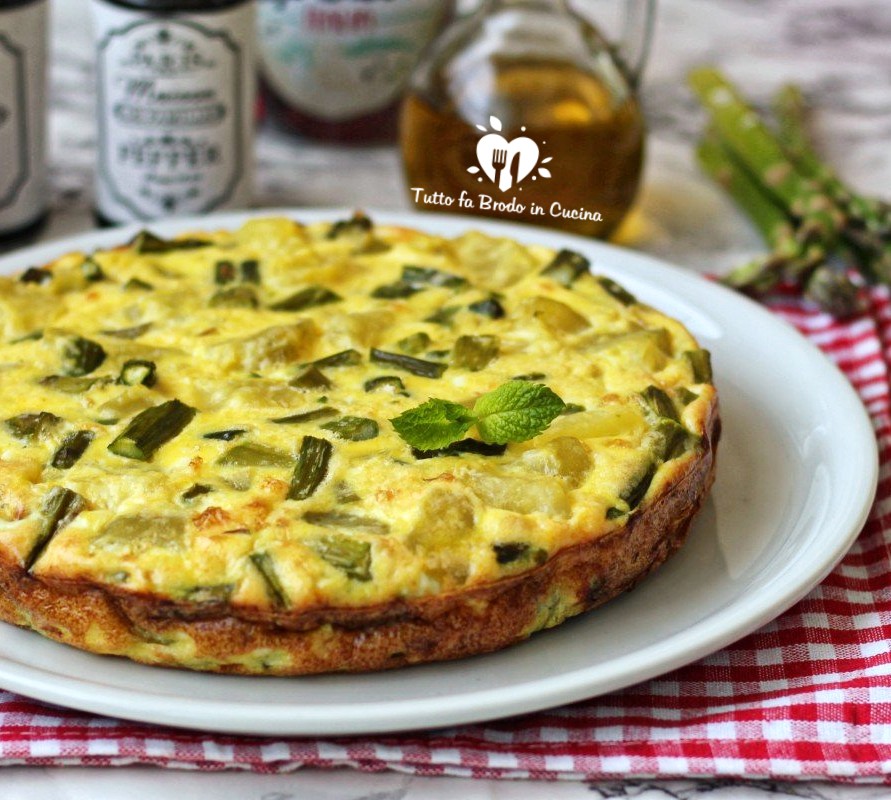 FRITTATA DI ASPARAGI BIMBY