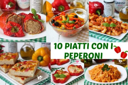 10 PIATTI CON I PEPERONI