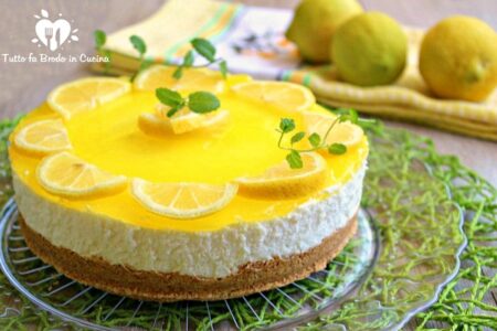 CHEESECAKE AL LIMONE