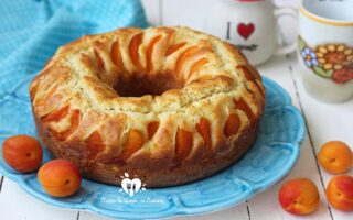 CIAMBELLA CON ALBICOCCHE E YOGURT