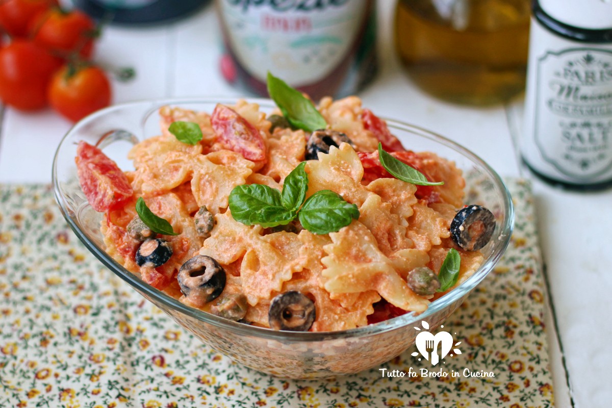 PASTA FREDDA AI POMODORINI E RICOTTA