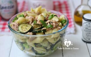 PASTA FREDDA CON ZUCCHINE TRIFOLATE E TONNO