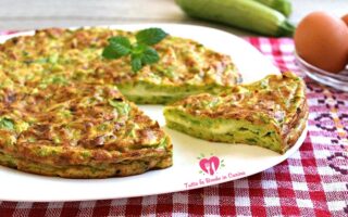 FRITTATA AL FORNO ALLE ZUCCHINE E FORMAGGIO