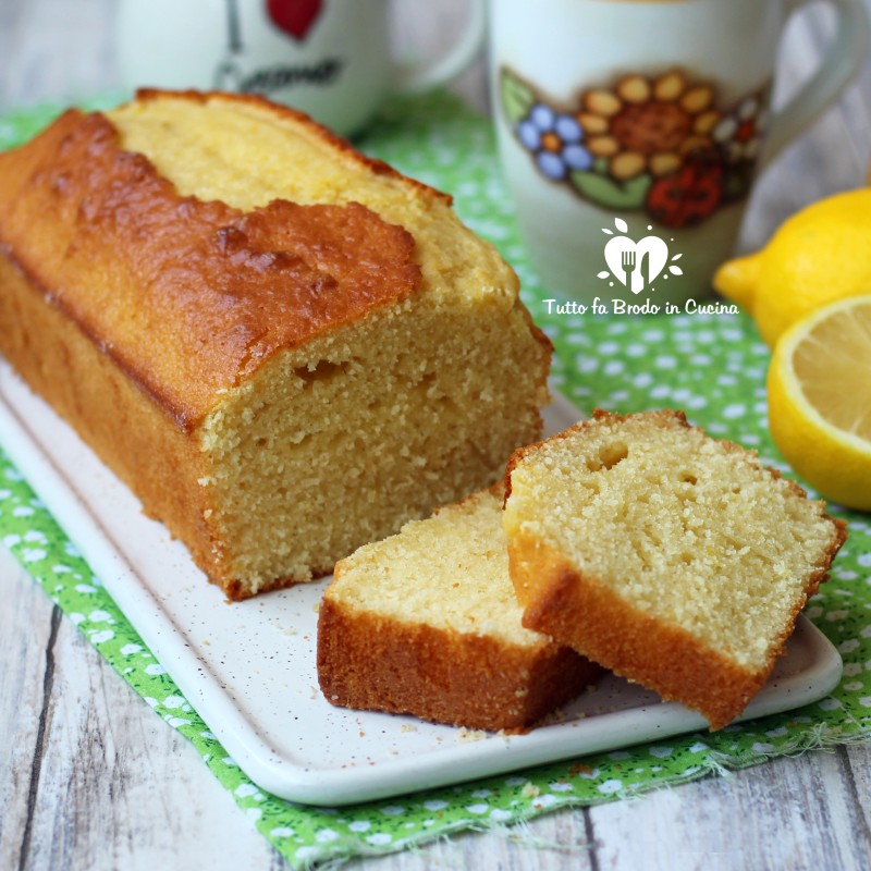 PLUMCAKE AL LIMONE CLASSICO sofficissimo