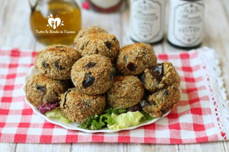 POLPETTE DI MELANZANE AL FORNO