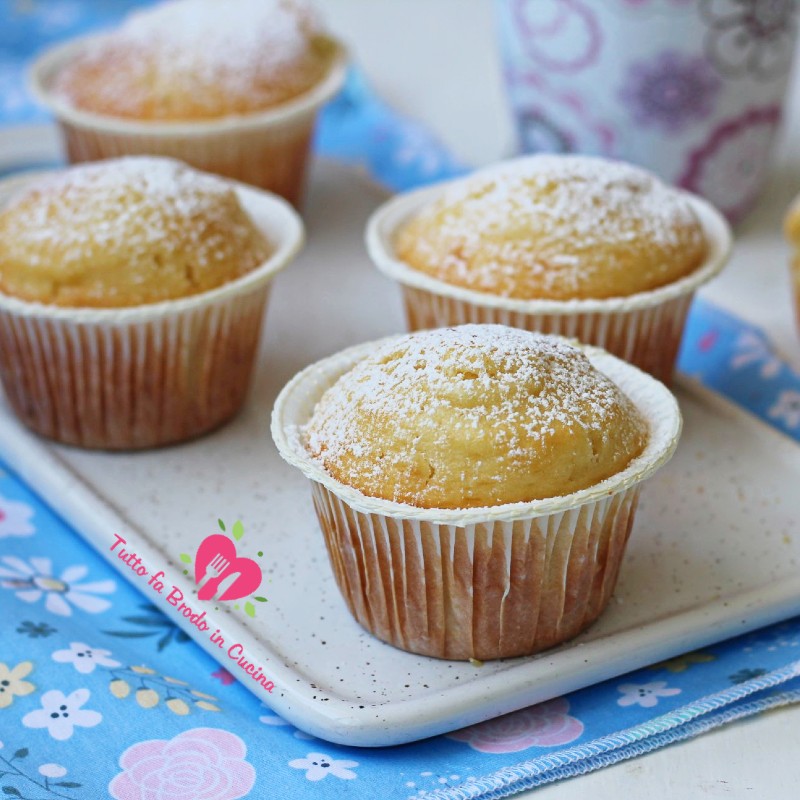 MUFFIN ALLO YOGURT SENZA LATTOSIO