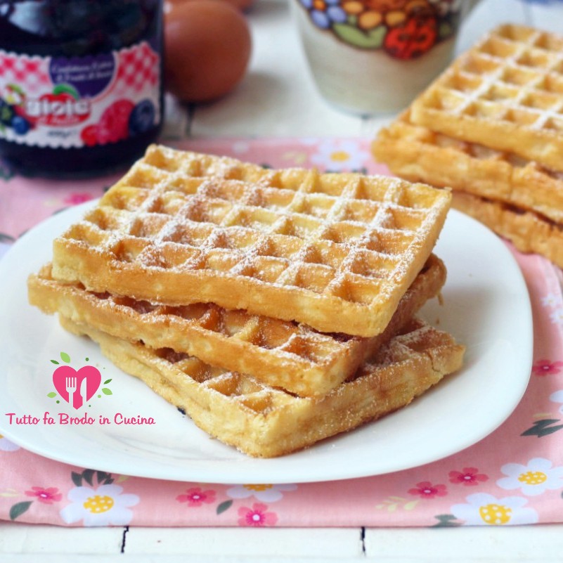 WAFFLE SENZA LATTOSIO