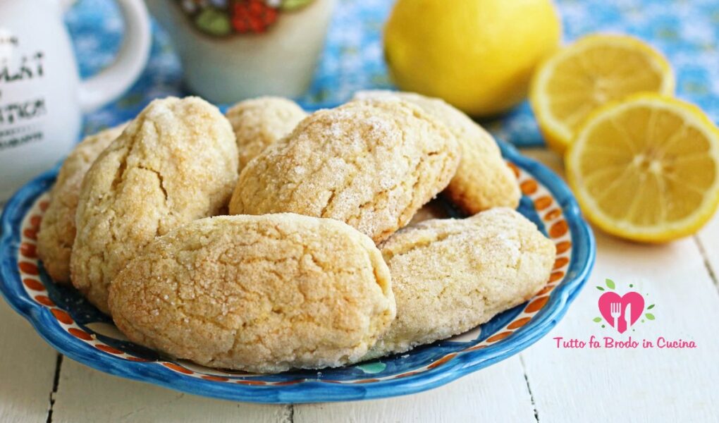 BISCOTTI AL LIMONE E YOGURT senza lattosio Tutto fa Brodo in Cucina