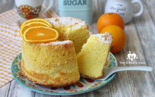 CHIFFON CAKE ALL'ARANCIA BIMBY