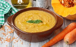 CREMA DI LENTICCHIE ROSSE E ZUCCA