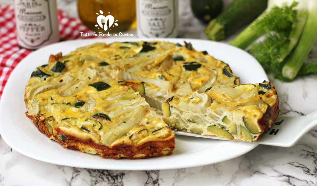 FRITTATA DI FINOCCHI E ZUCCHINE