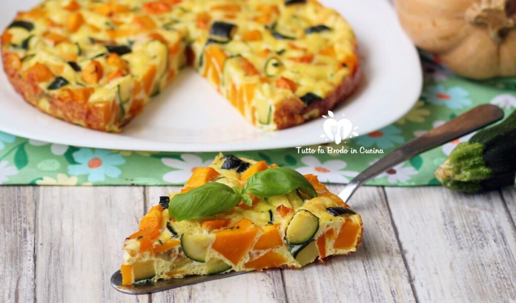 FRITTATA DI ZUCCA E ZUCCHINE