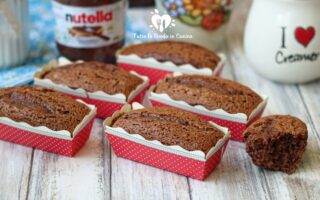 MINI PLUMCAKE ALLA NUTELLA