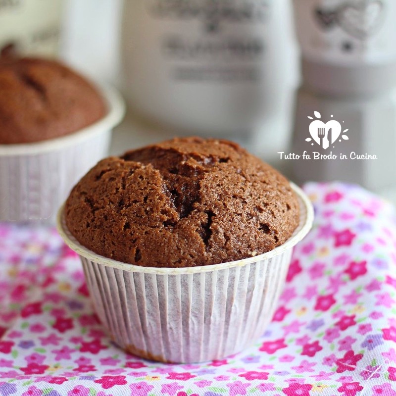 MUFFIN AL CIOCCOLATO E YOGURT