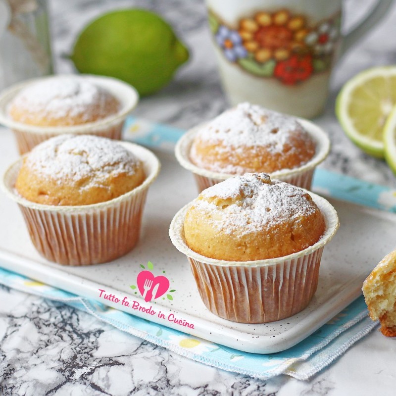 MUFFIN ALLA RICOTTA E LIMONE