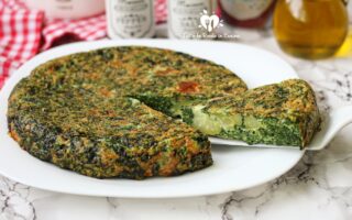 FRITTATA AGLI SPINACI E PATATE