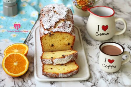 PLUMCAKE ALL'ARANCIA E RICOTTA