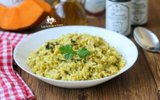 RISOTTO ALLA ZUCCA E SPINACI