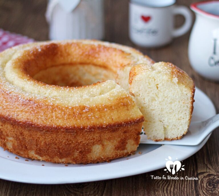 Ciambella Nuvola Allo Yogurt Anche Bimby Tutto Fa Brodo In Cucina