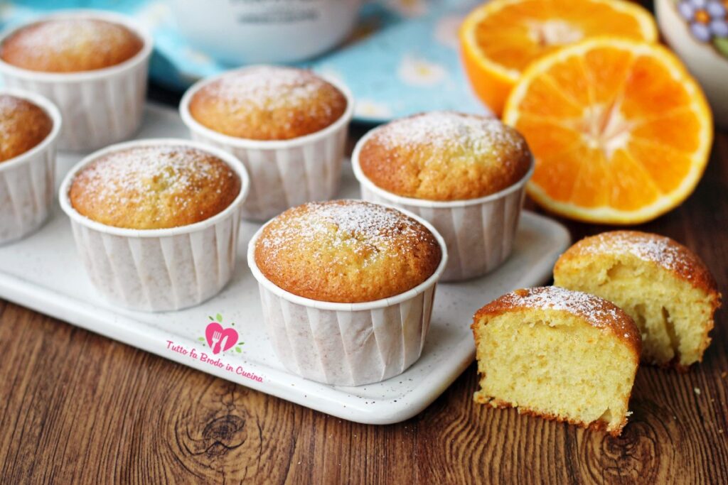 Muffin Agli Agrumi Facili E Veloci Per La Colazione Tutto Fa Brodo In Cucina