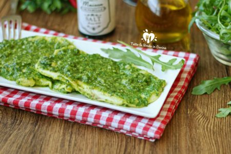 SCALOPPINE DI POLLO ALLA RUCOLA