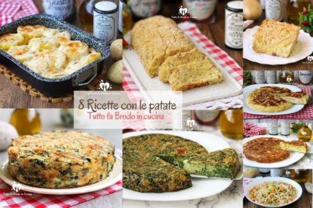 8 RICETTE CON LE PATATE